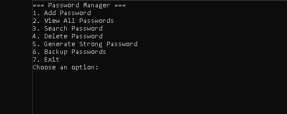 Password Manager Preview